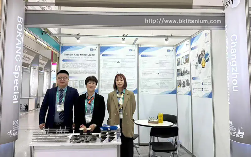 Bokang Titanium Shines at SIDEX 2025 – Booth C-571 Now Open to Visitors